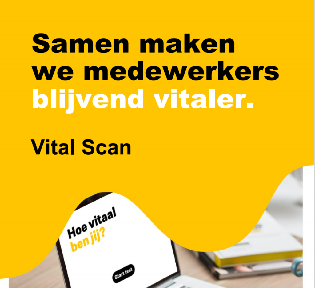 Samen medewerkers blijvend vitaler maken - Vital Scan